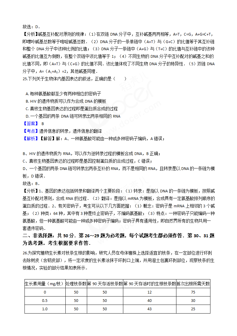 2017年高考生物真题试卷（海南卷）.docx第15页