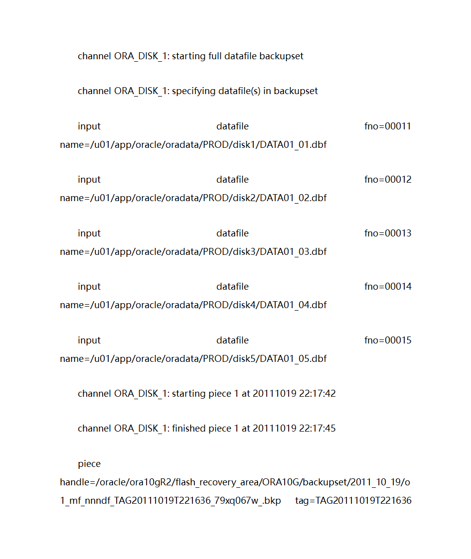 rman恢复到指定时间点第6页