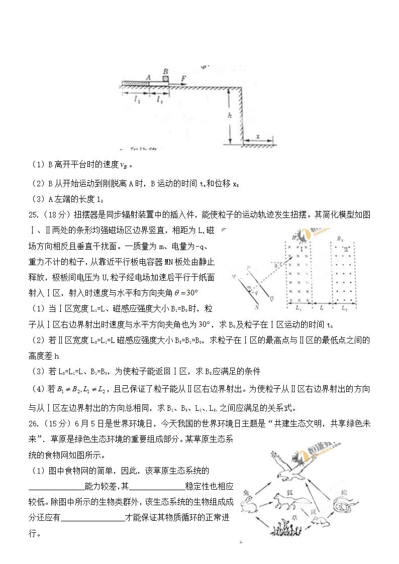 2011年高考山东理综试卷与答案第8页