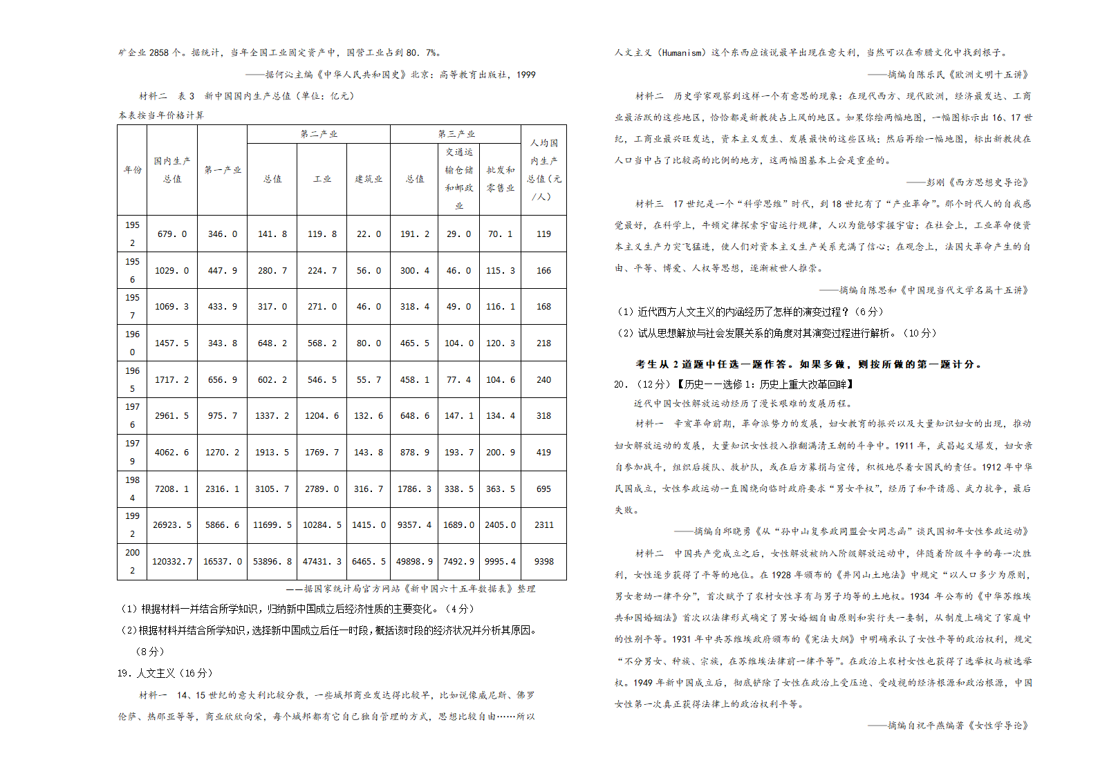 山东省（新高考）2021届高三第二次模拟考试历史试卷 （word版含答案）.doc第3页