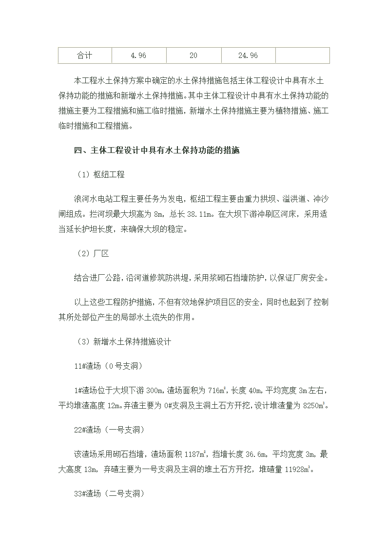 浪河电站水土保持工程监理工作报告.doc第3页