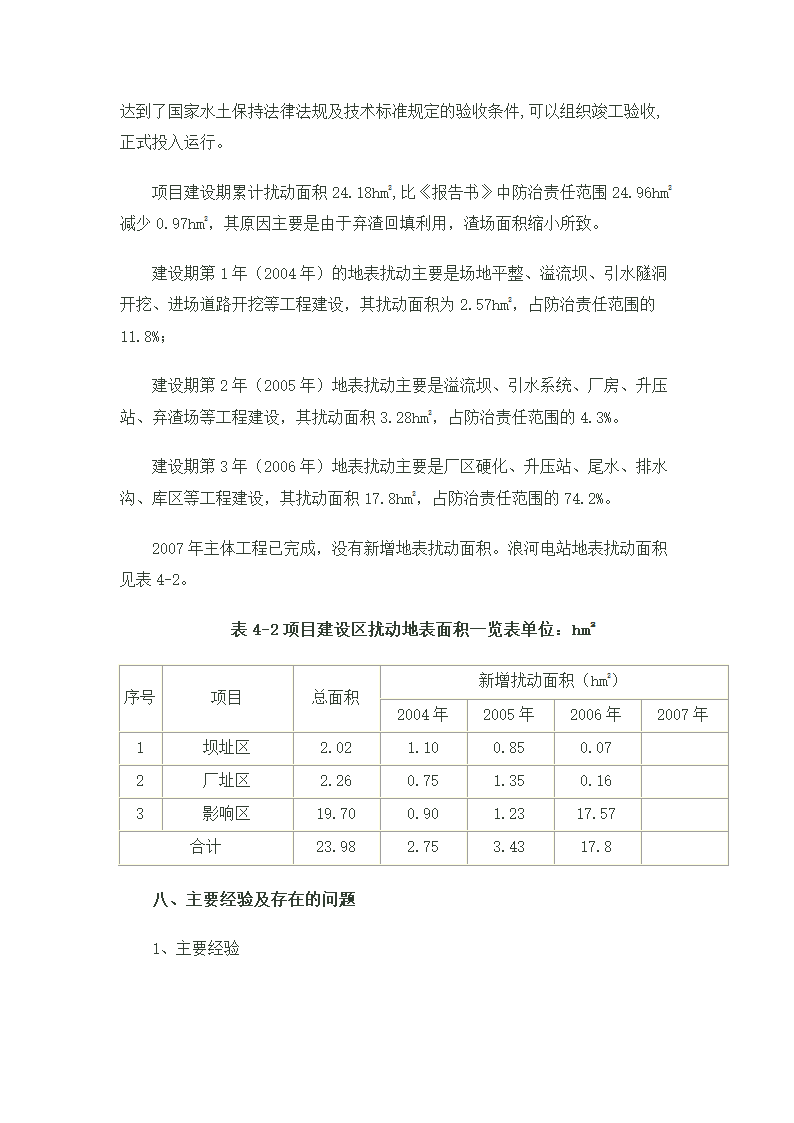 浪河电站水土保持工程监理工作报告.doc第19页