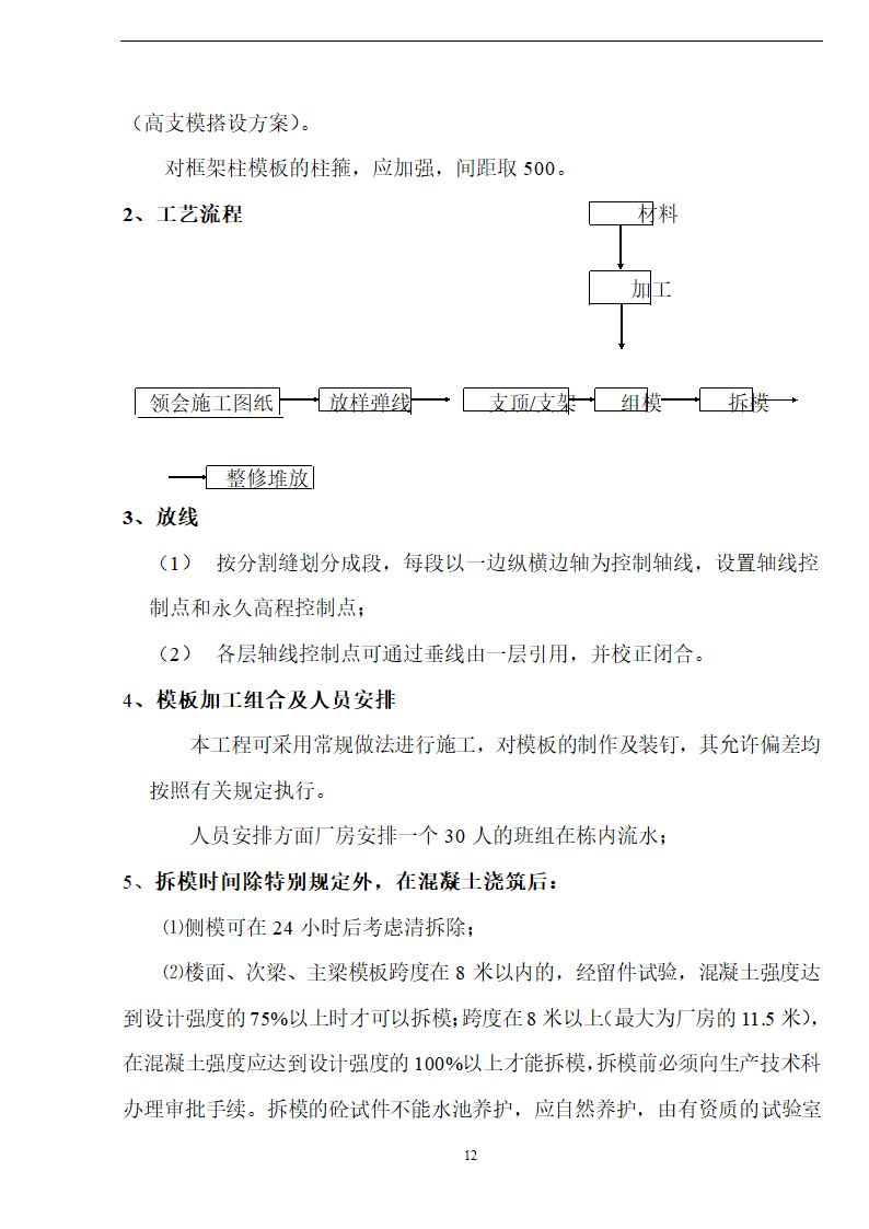 新阳织染实业有限公司厂房办公楼土建工程施工方案.doc第12页