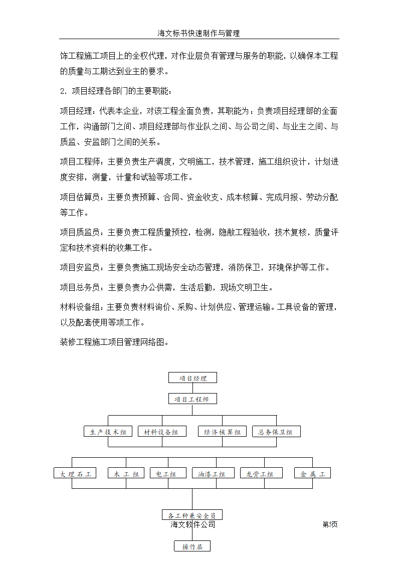 某地装饰工程投标书.doc第5页