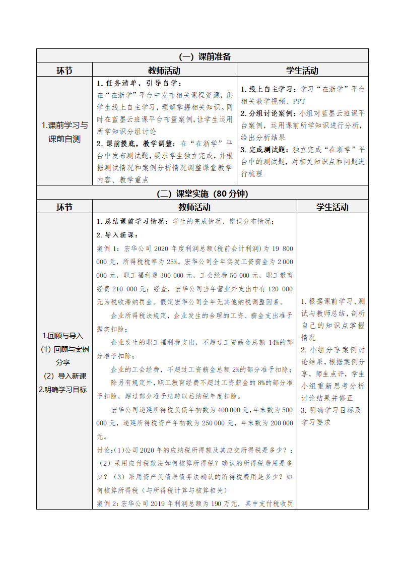 9.收入、费用和利润 表格式教案 《财务会计实务（第五版）》（高等教育出版社）.doc第26页