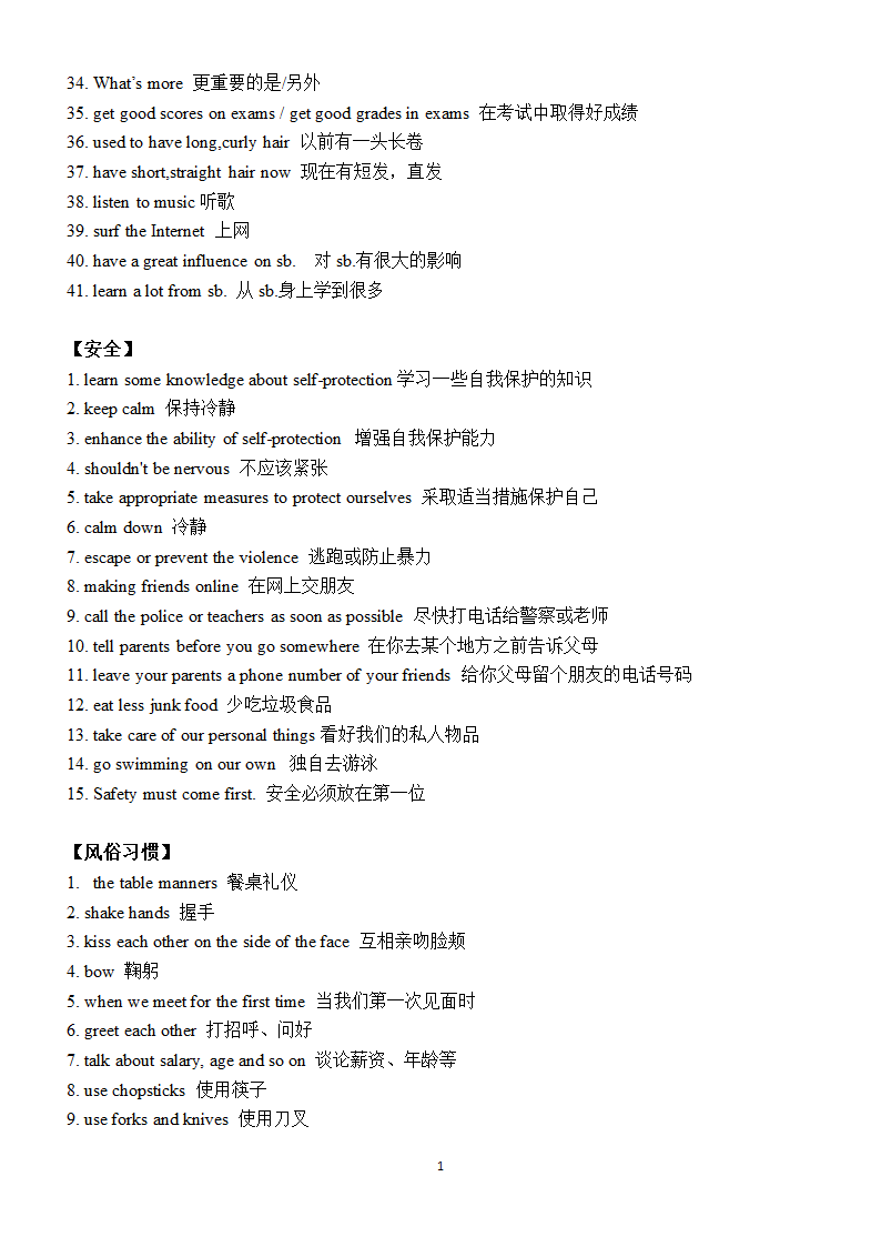 中考英语作文常用短语句型集锦.doc第15页