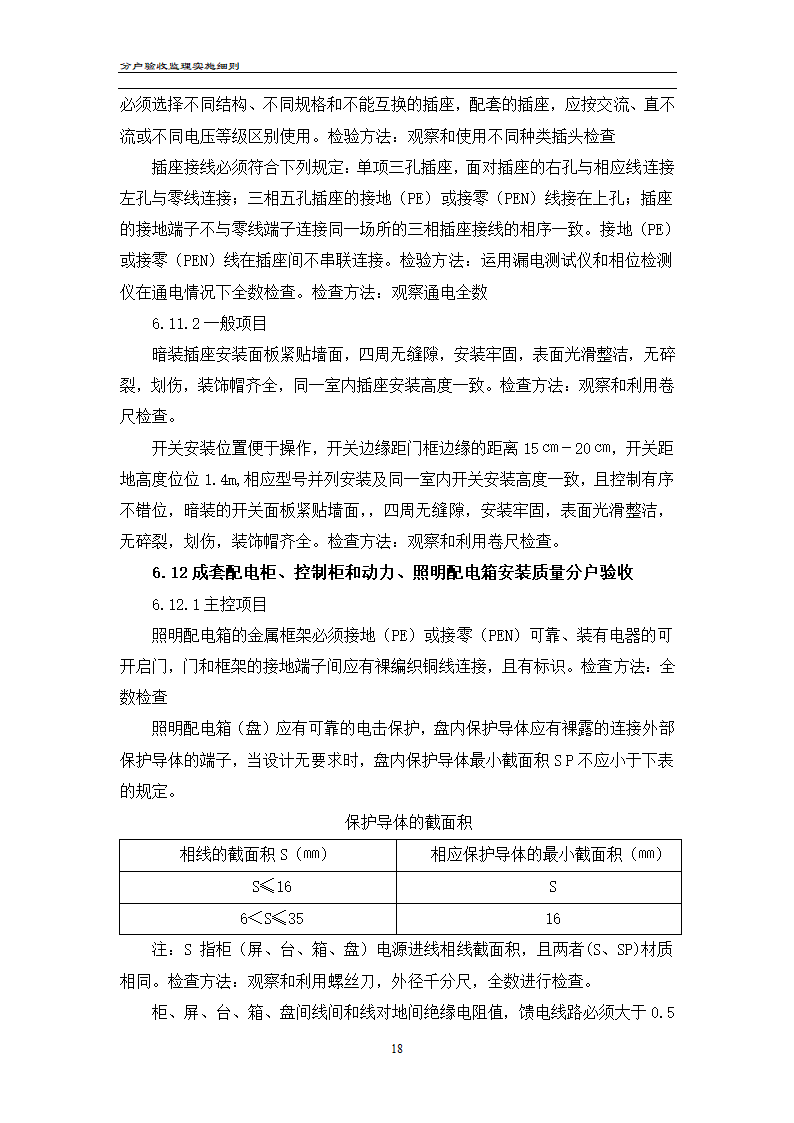 渝高香洲四期工程分户验收监理实施细则.doc第19页