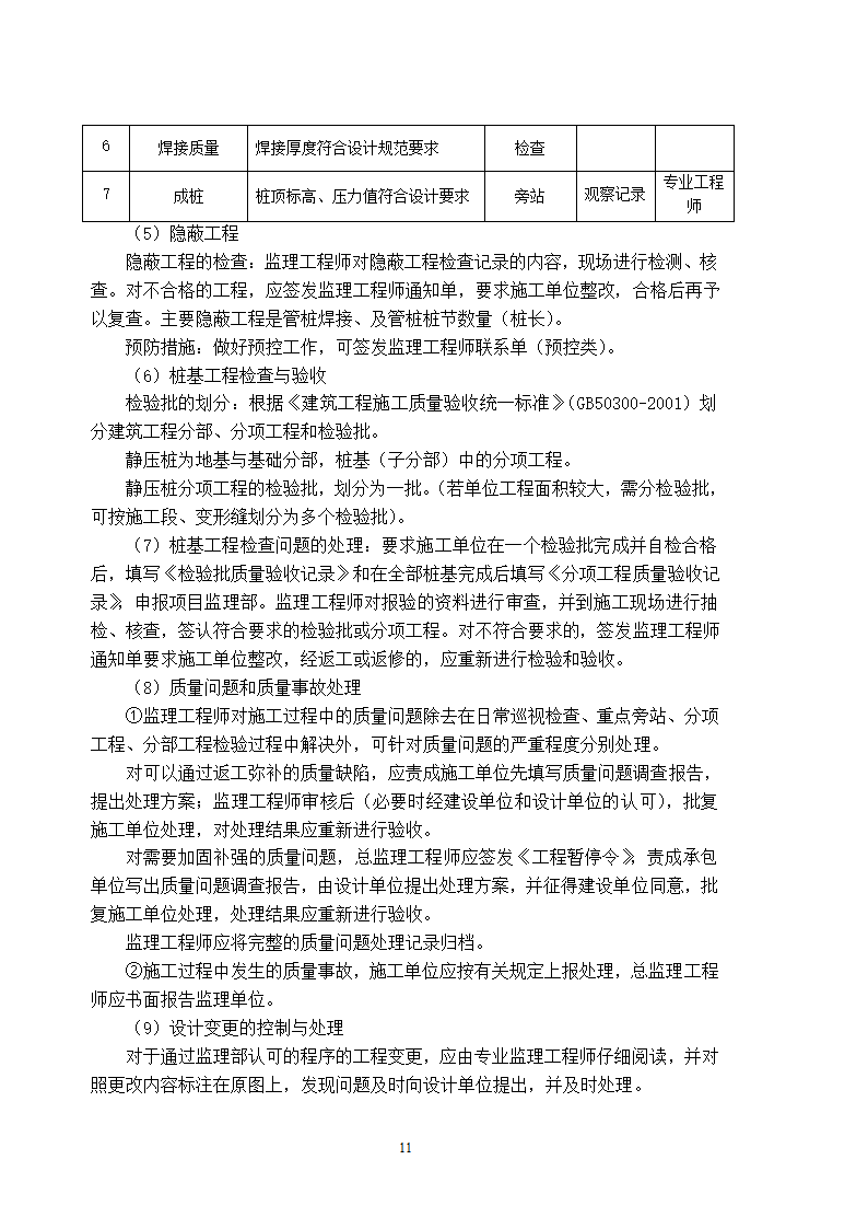 静压预应力管桩工程监理细则编写作业指导书.doc第11页