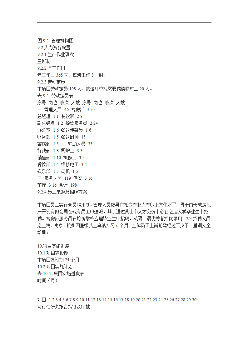 黄山市香溪谷旅游度假村四星酒店可行性研究报告.doc第30页