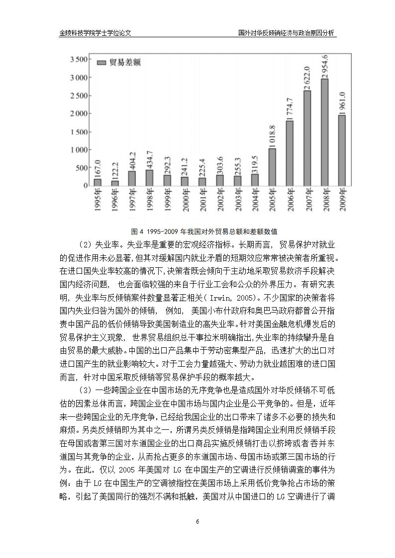 国外对华反倾销的经济与政治原因分析-国贸毕业论文.doc第10页