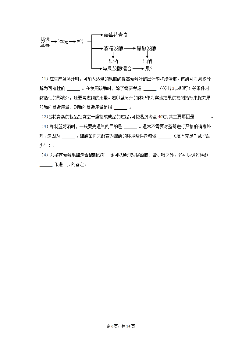 2023年云南省昆明、宁夏银川重点中学高考生物联考一模试卷（含解析）.doc第6页