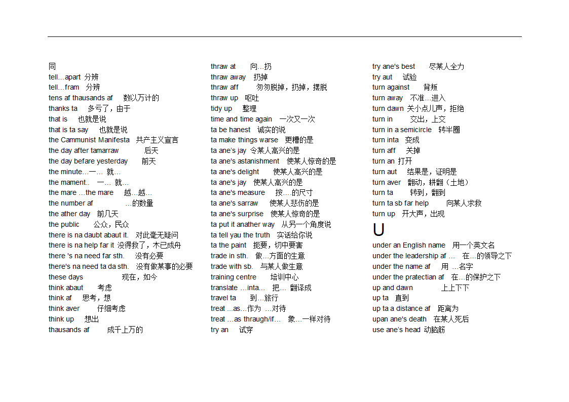 专题10 常用词组完整版（字母顺序版）【2022年高考英语备考：必备知识点】.doc第13页