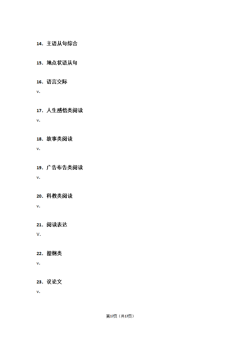 2016年天津市河北区高考英语一模试卷第17页