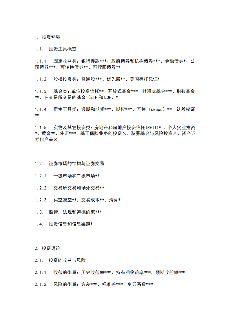 2009年金融理财师AFP资格考试样题第18页