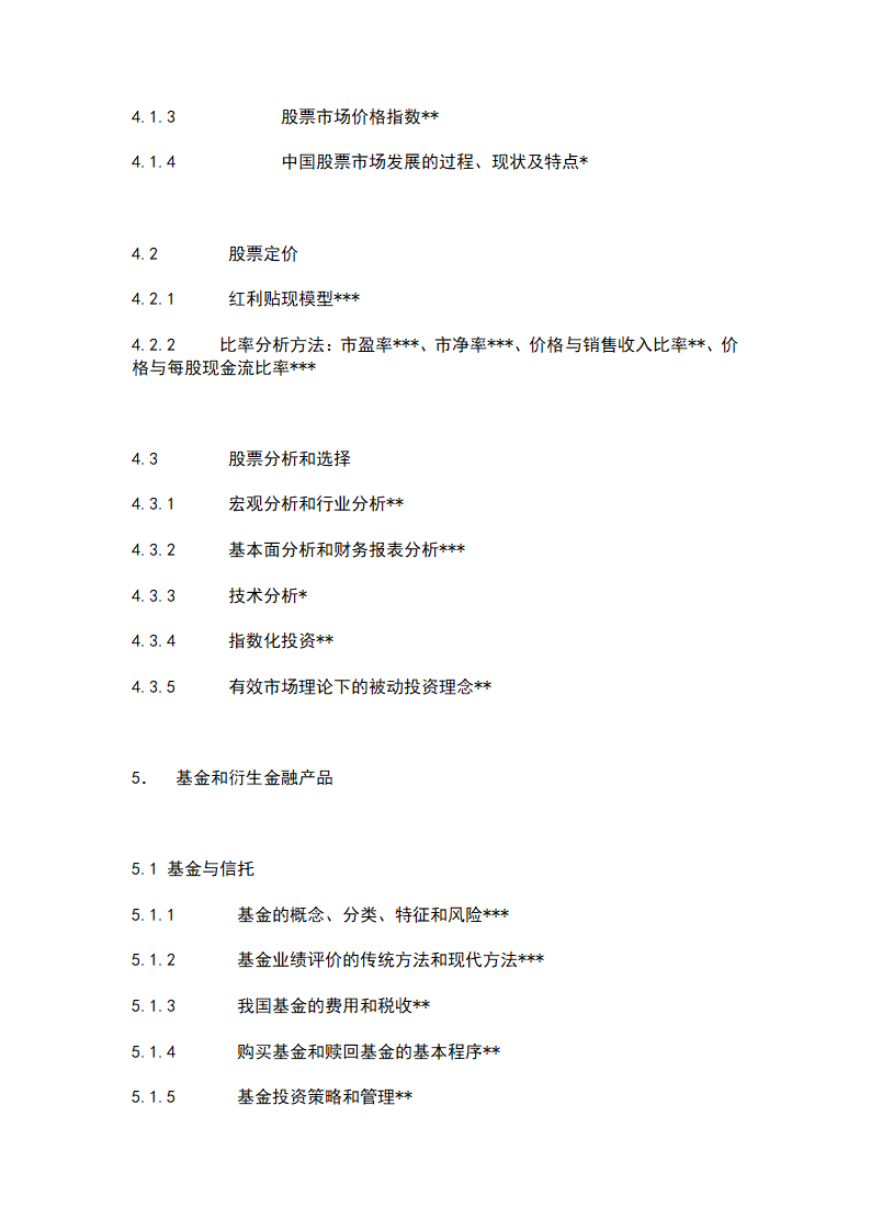 2009年金融理财师AFP资格考试样题第22页