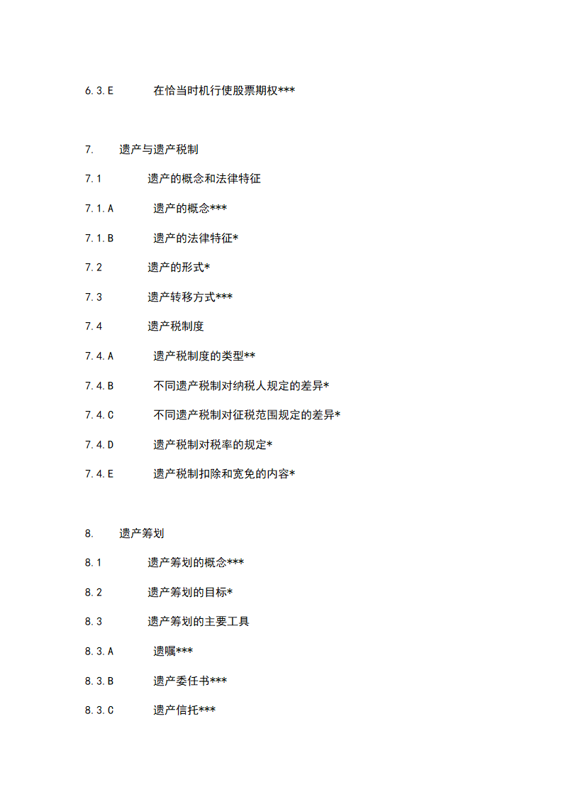 2009年金融理财师AFP资格考试样题第34页