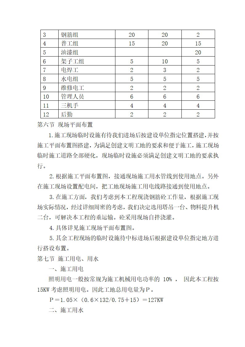 某办公综合大楼工程施工组织设计.doc第5页