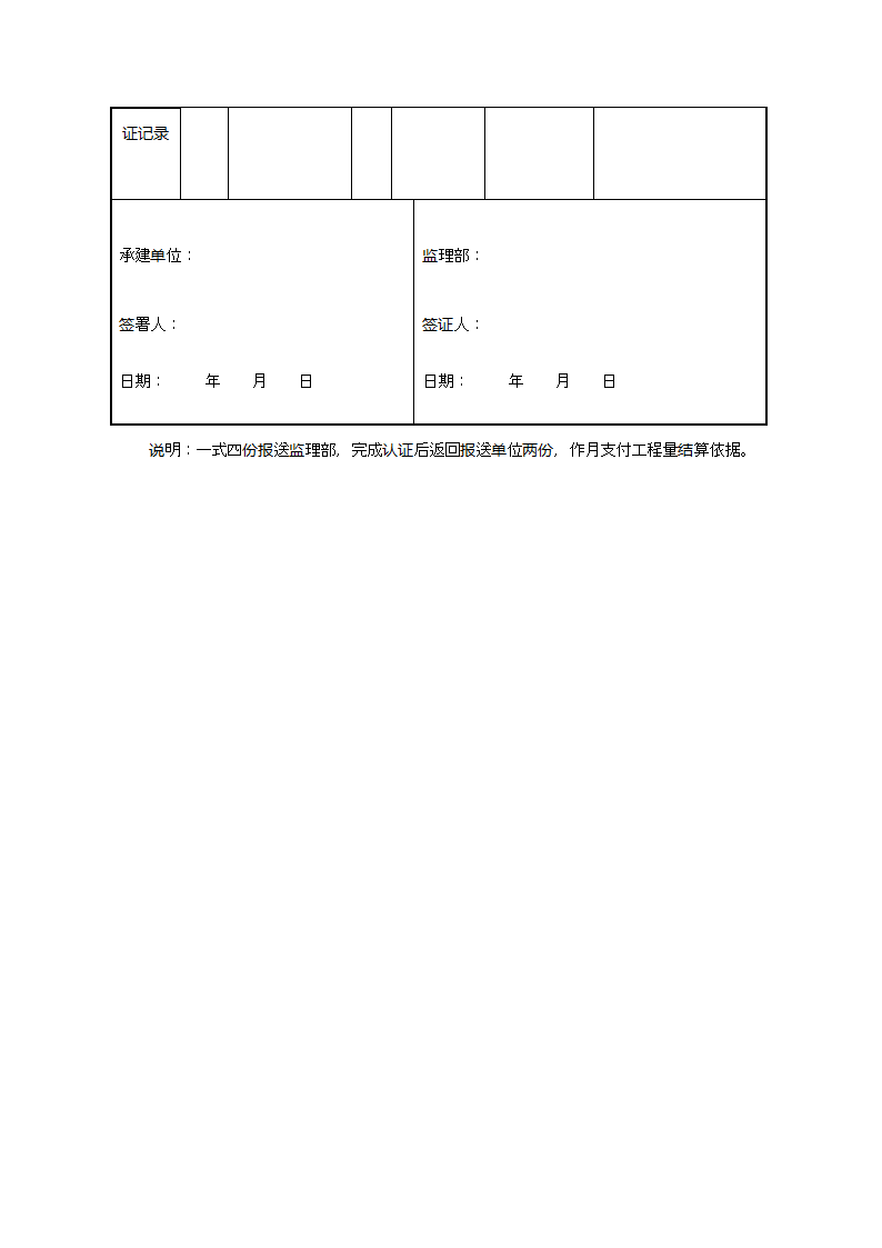 单元工程支付工程量结算签证单.doc第2页