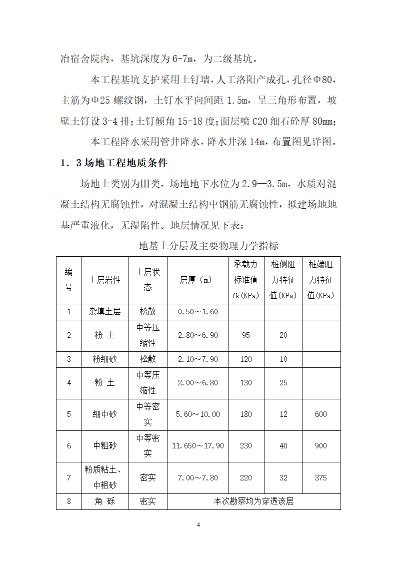 止水帷幕土钉墙降水工程.doc第5页