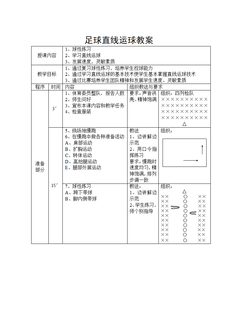 足球直线运球教案.doc第1页