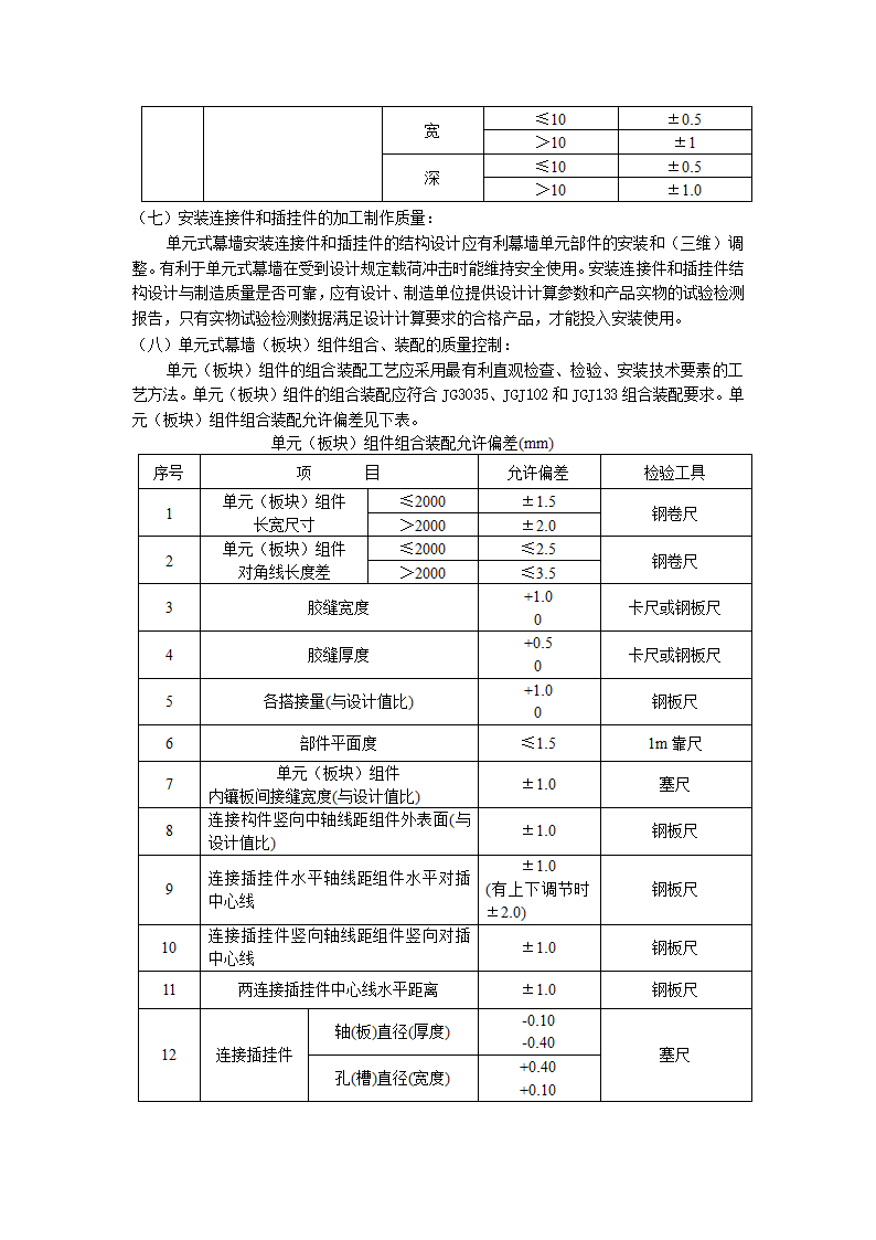 单元式幕墙工程施工标准.doc第5页