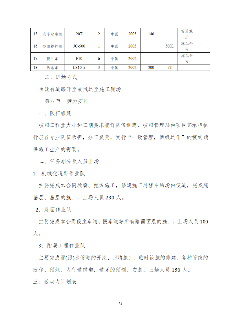 某道路给排水工程组织方案.doc第34页