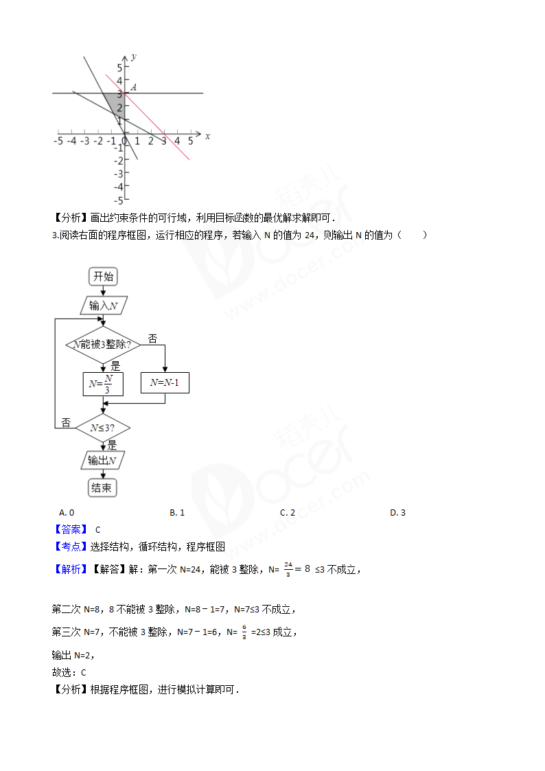 2017年高考理数真题试卷（天津卷）.docx第2页