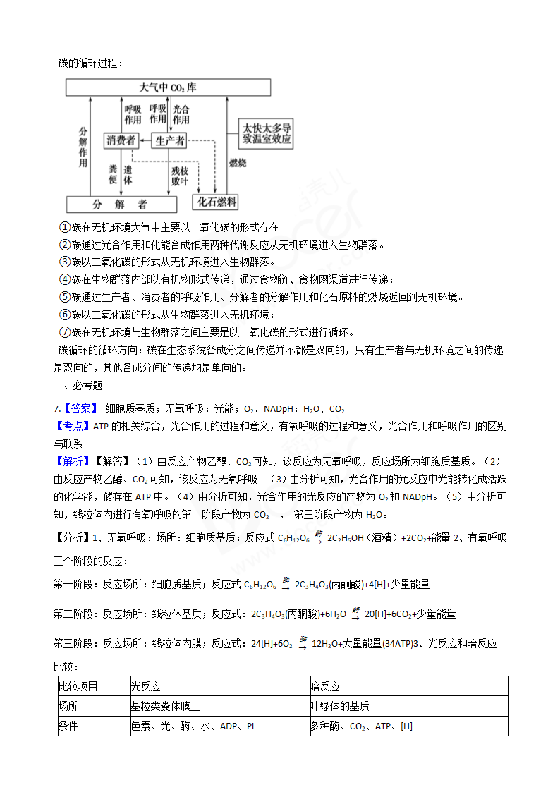 2020年高考理综生物真题试卷（全国Ⅲ）.docx第8页