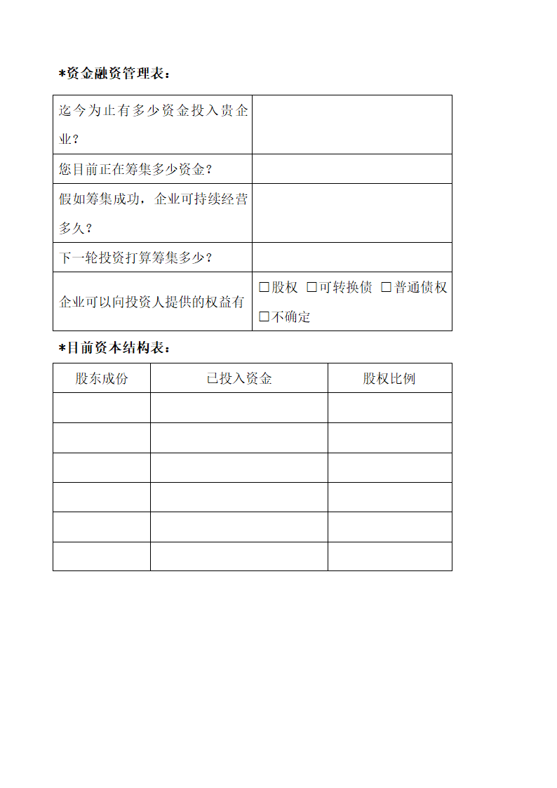 商业计划书模板.docx第5页