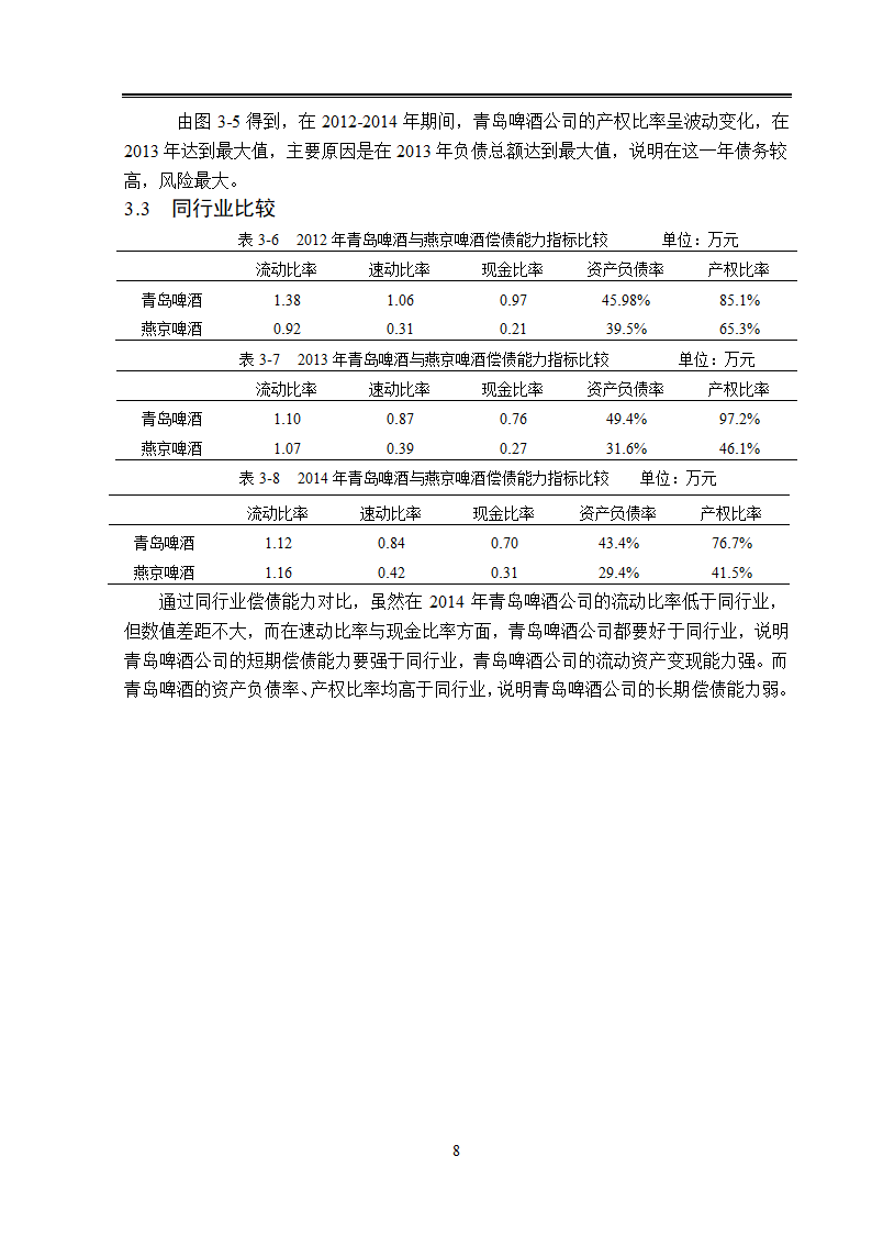 青岛啤酒公司偿债能力分析.doc第13页