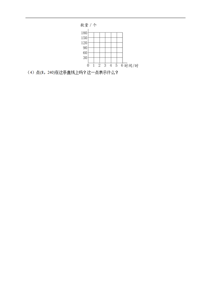 小学数学苏教版六年级下册《正比例图像》课后练习.docx第5页