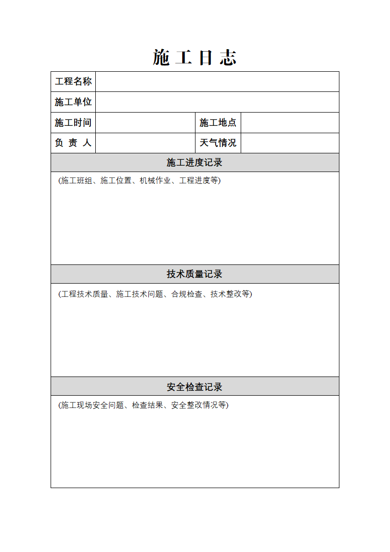 工程施工日志.docx第2页