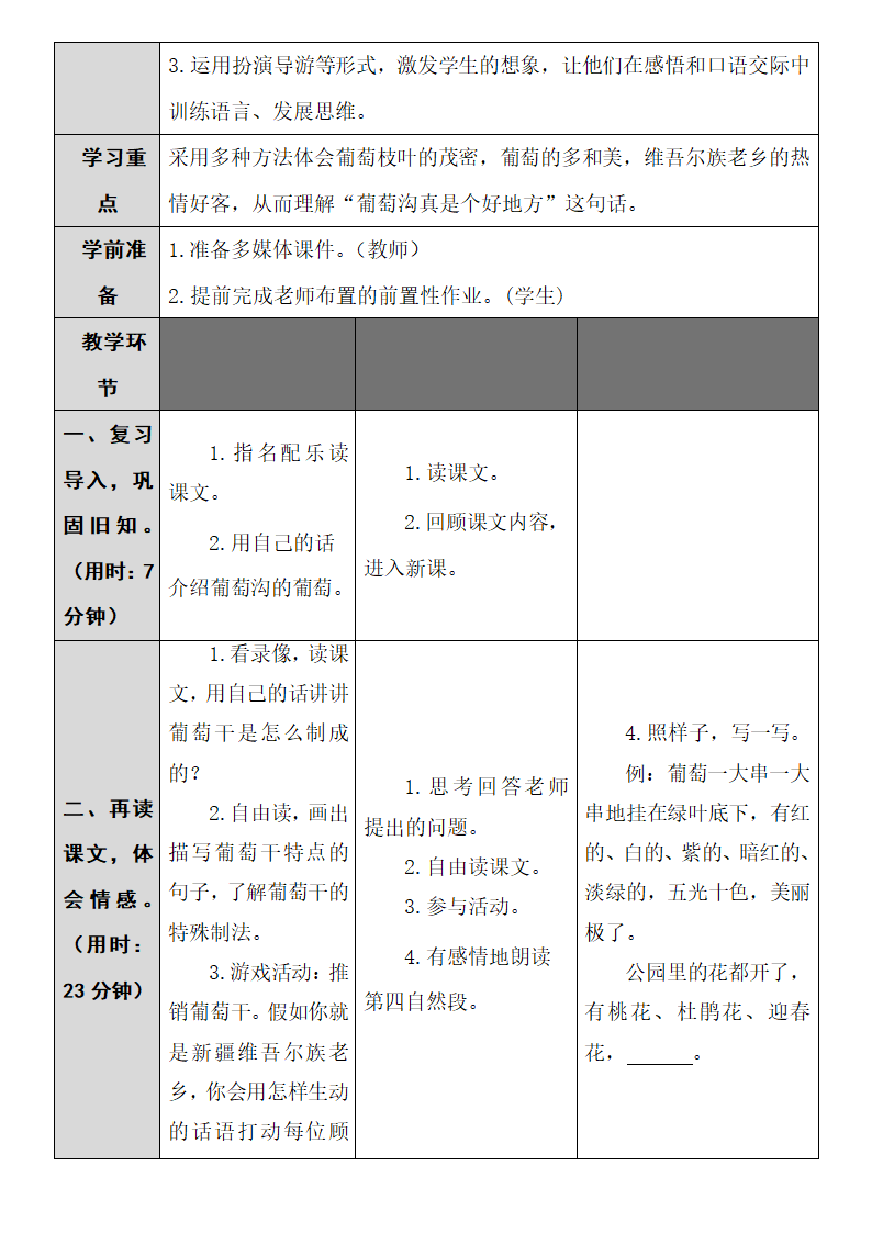 11.葡萄沟 导学案.doc第4页