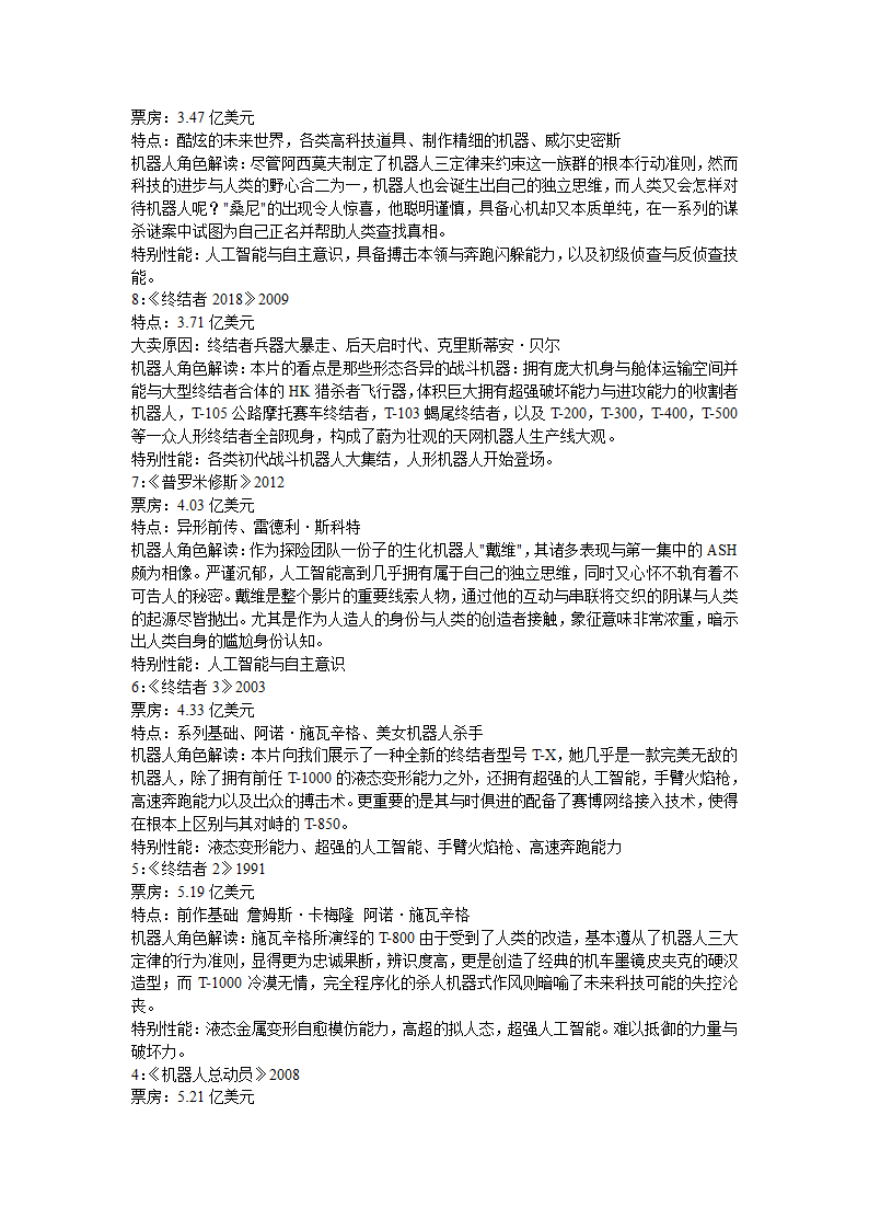 关于机器人的电影第4页