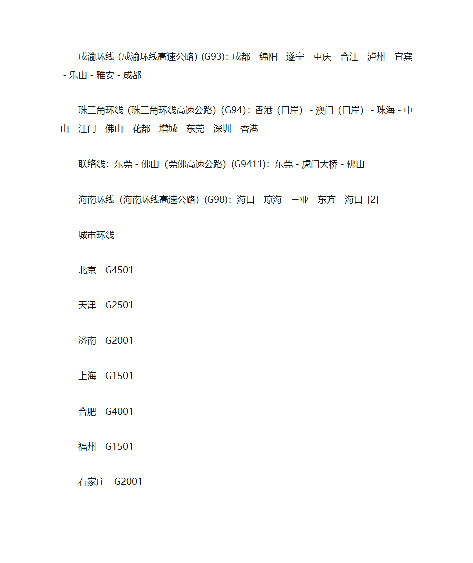 中国国家高速公路网第17页