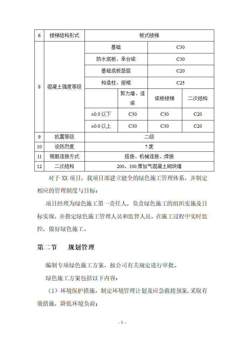 高层住宅楼绿色文明施工方案.doc第5页