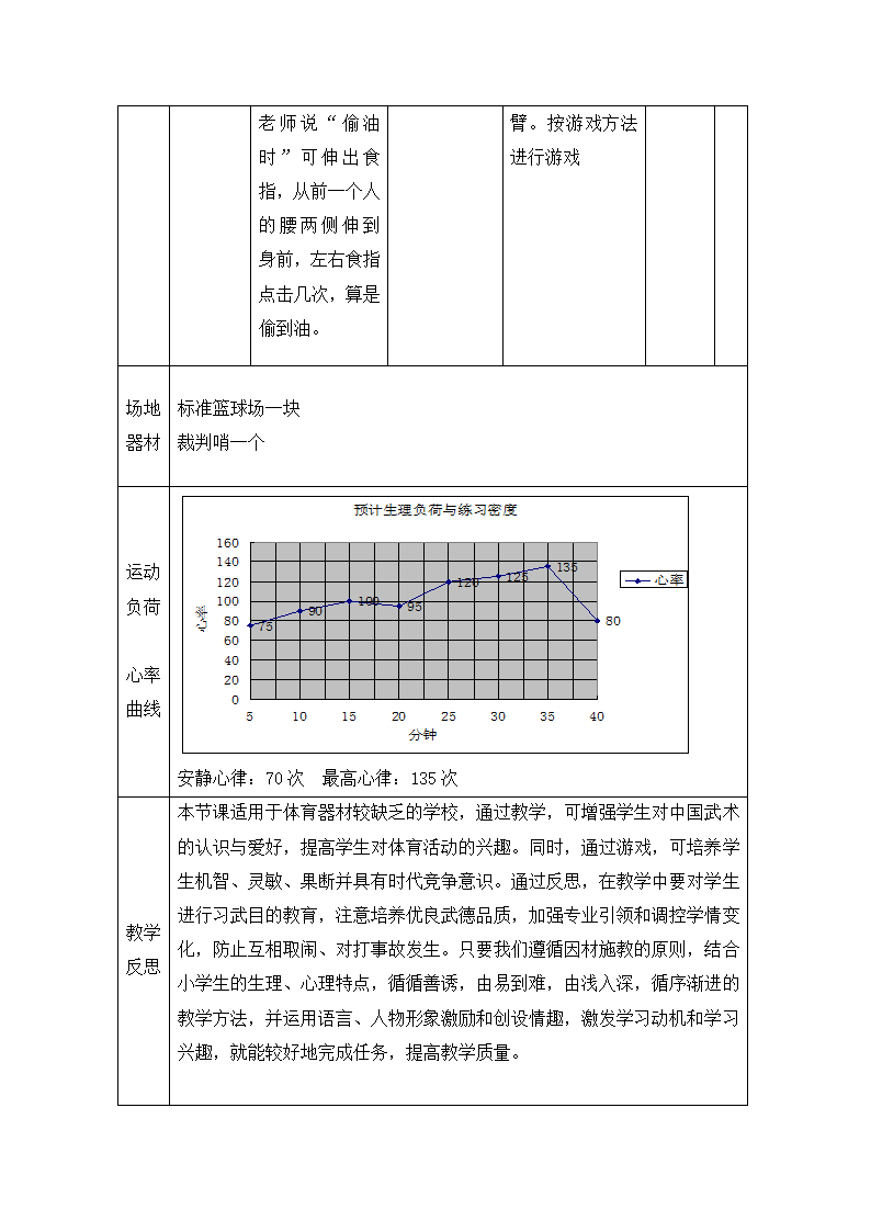 五年级体育教案-少年拳第一套   全国通用.doc第4页