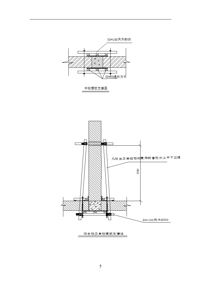 上海浦东新区莱阳路商品住宅工程模板施工方案.doc第5页