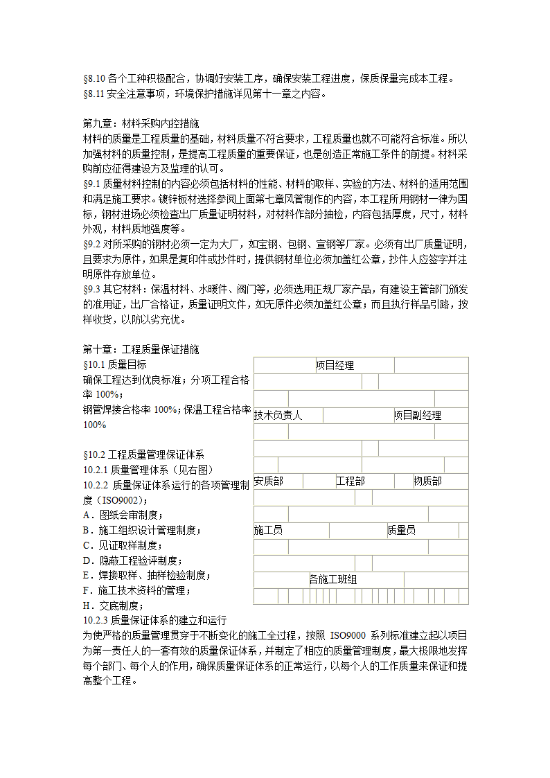 综合办公楼中央空调系统安装调试施工组织设计（Word.25页）.doc第19页