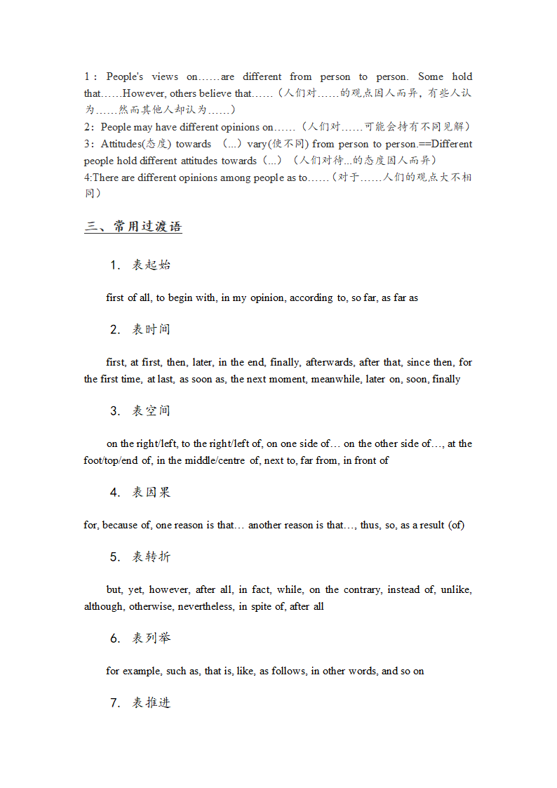 2023年中考英语作文实用句子 归纳.doc第2页