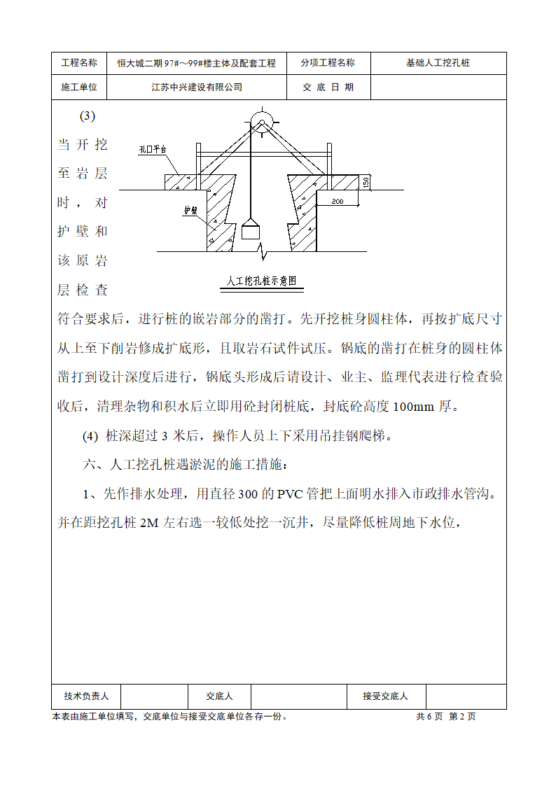 某人工挖孔桩施工技术交底.docx第4页