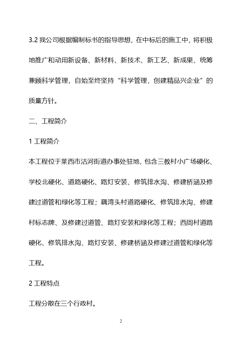 某现代美丽乡村建设技术标书详细文档.doc第2页