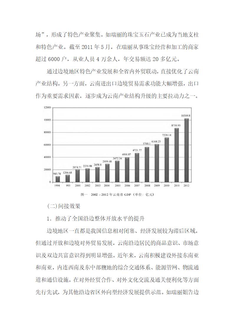 云南与邻国贸易发展沿革、现状及管理完善.docx第11页