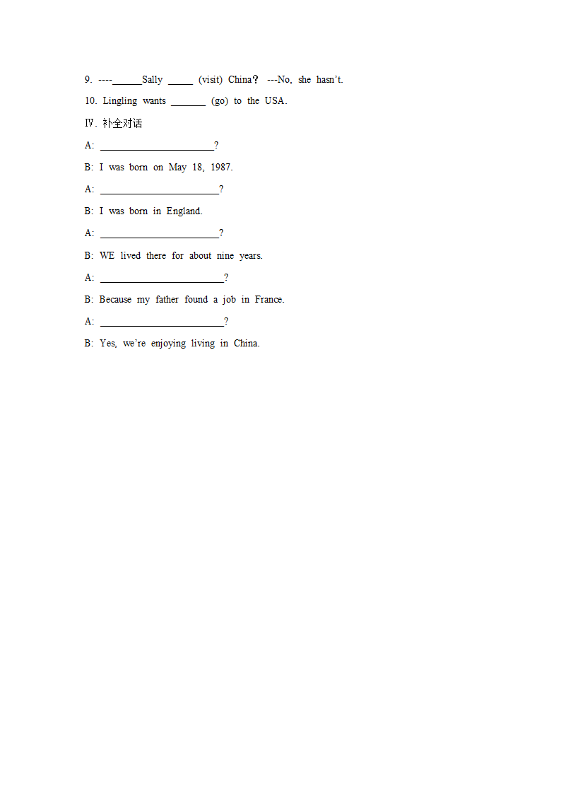 Module 2 ExperiencesU2练习3.doc第2页