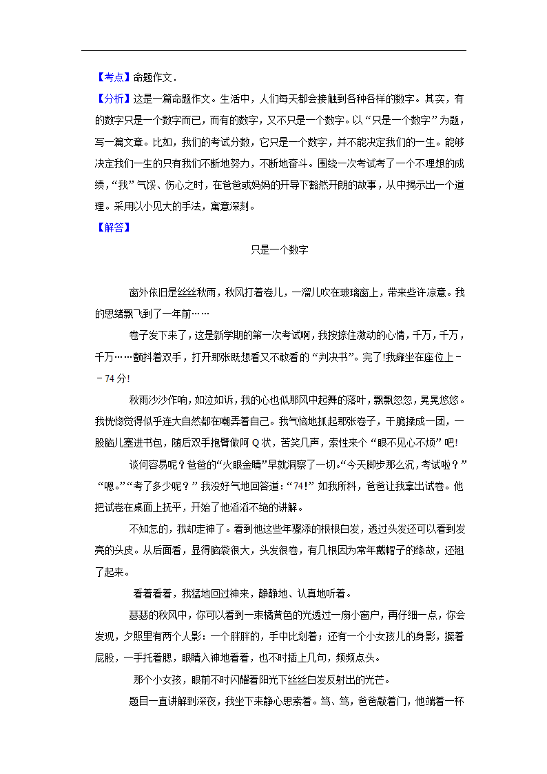 五年江苏中考语文真题分类汇编之作文（含范文及点评）.doc第26页