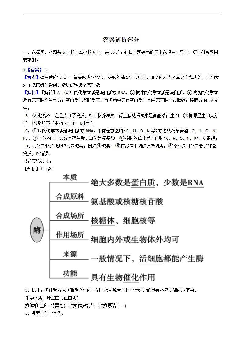 2021年高考理综生物真题试卷（全国甲卷）.docx第5页