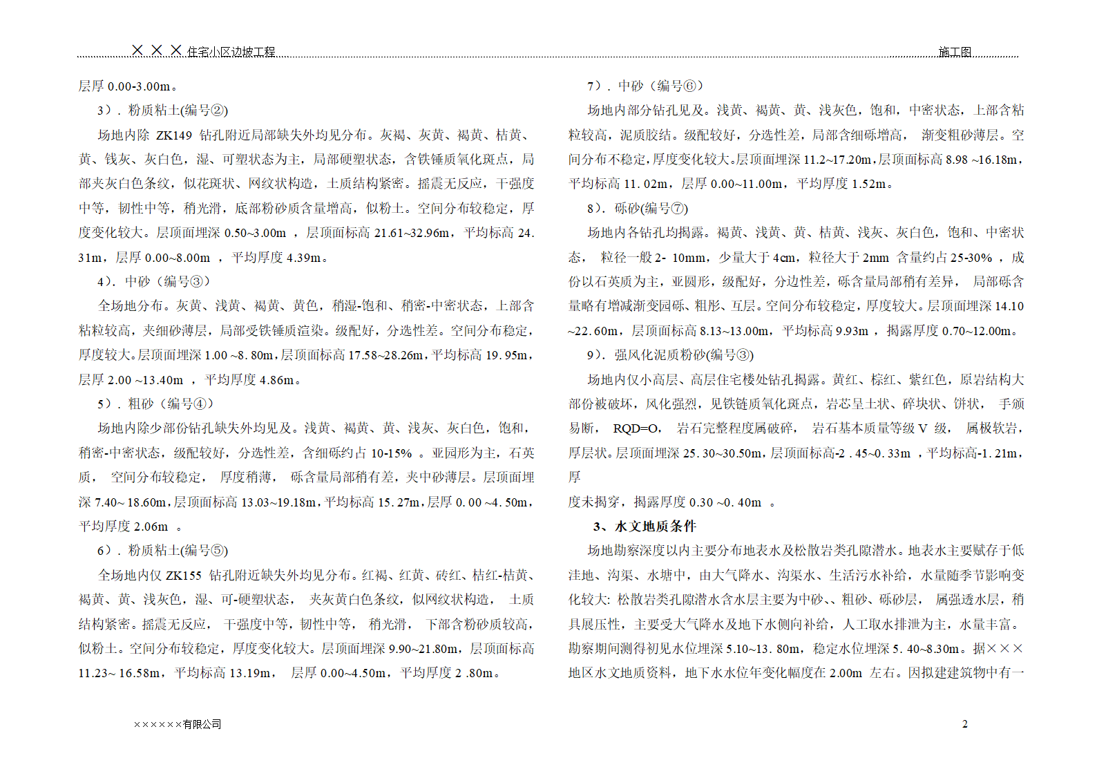 某住宅小区边坡设计图纸及文字说明.doc第4页