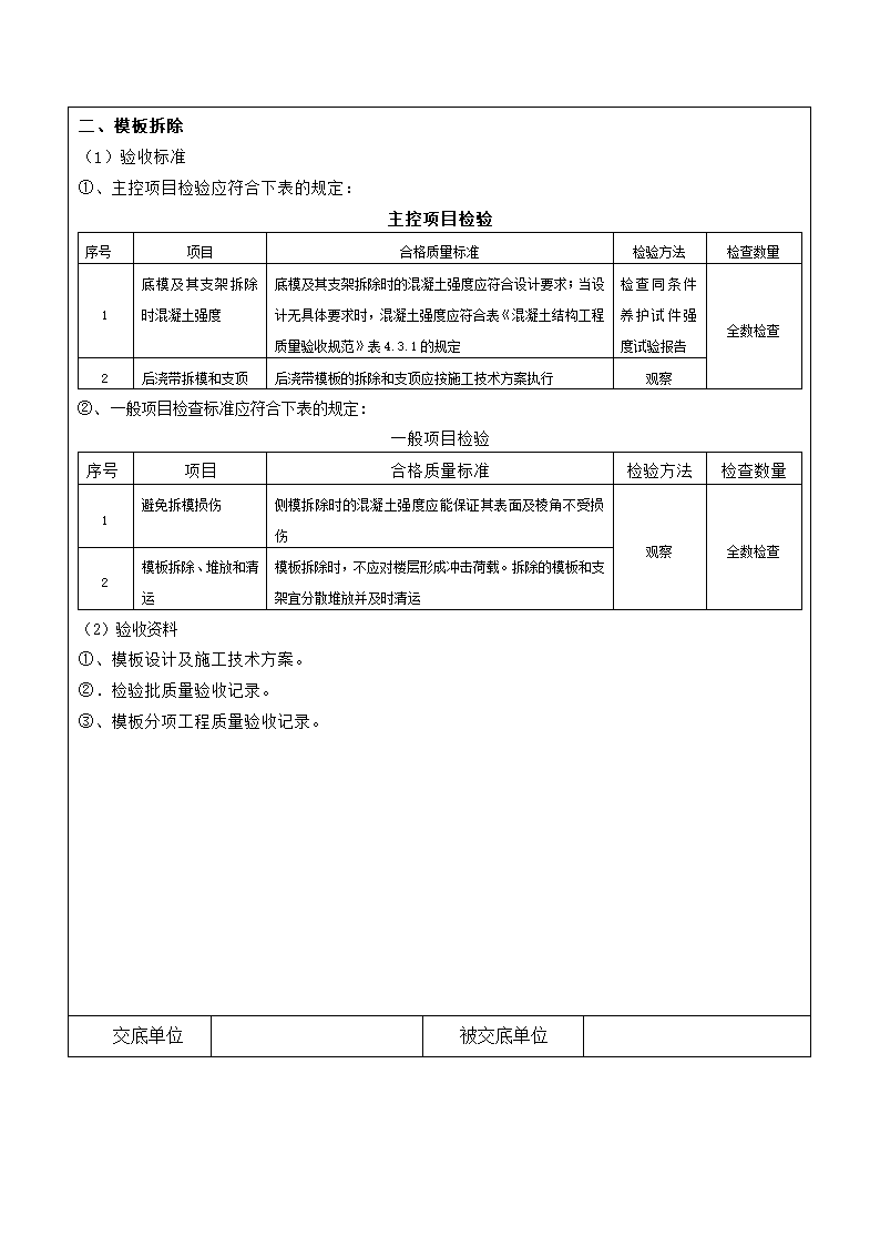 混凝土工程模板分项工程监理交底.doc第3页