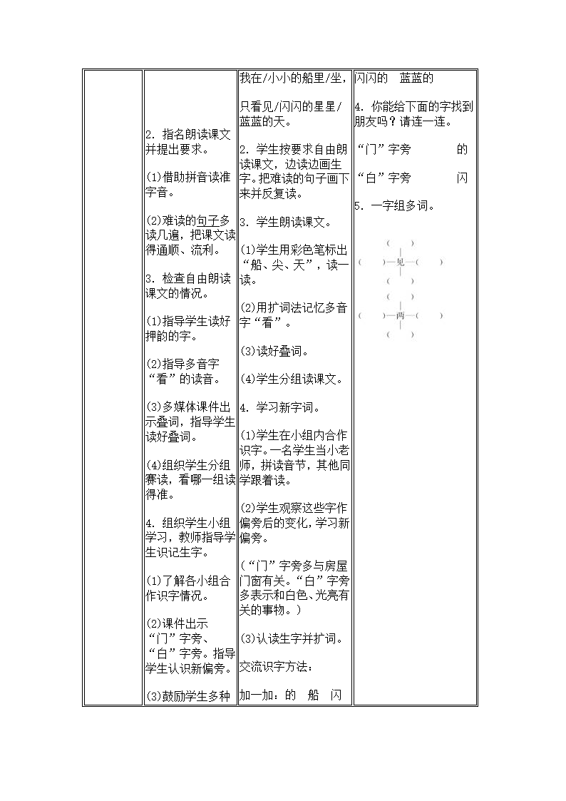 2 小小的船 导学案.doc第2页