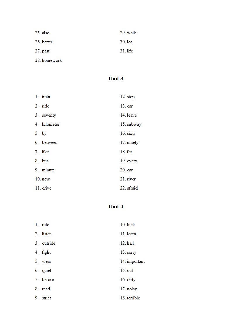 Units 1-6重点词汇期中总复习2022-2023学年人教版英语七年级下册（含答案）.doc第11页